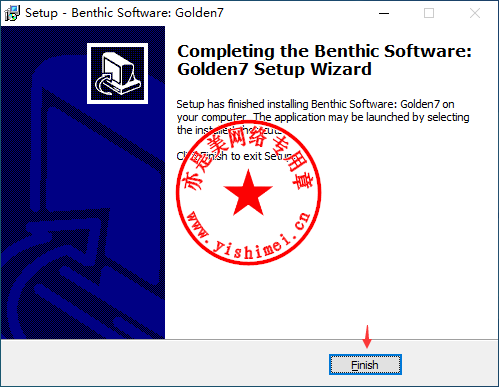 benthic software golden